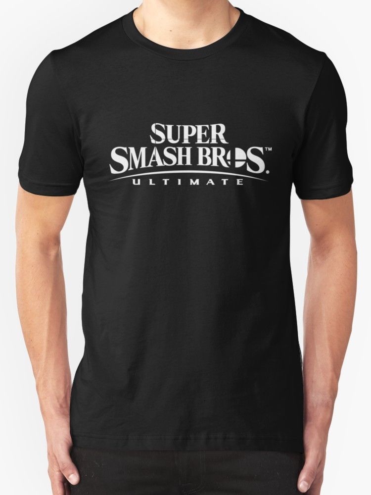 new super smash bros ultimate logo white mens t shirt size s 3xl 100 cotton men t shirt tees custom canada 2020 from shitan7 cad 16 13 dhgate canada dhgate