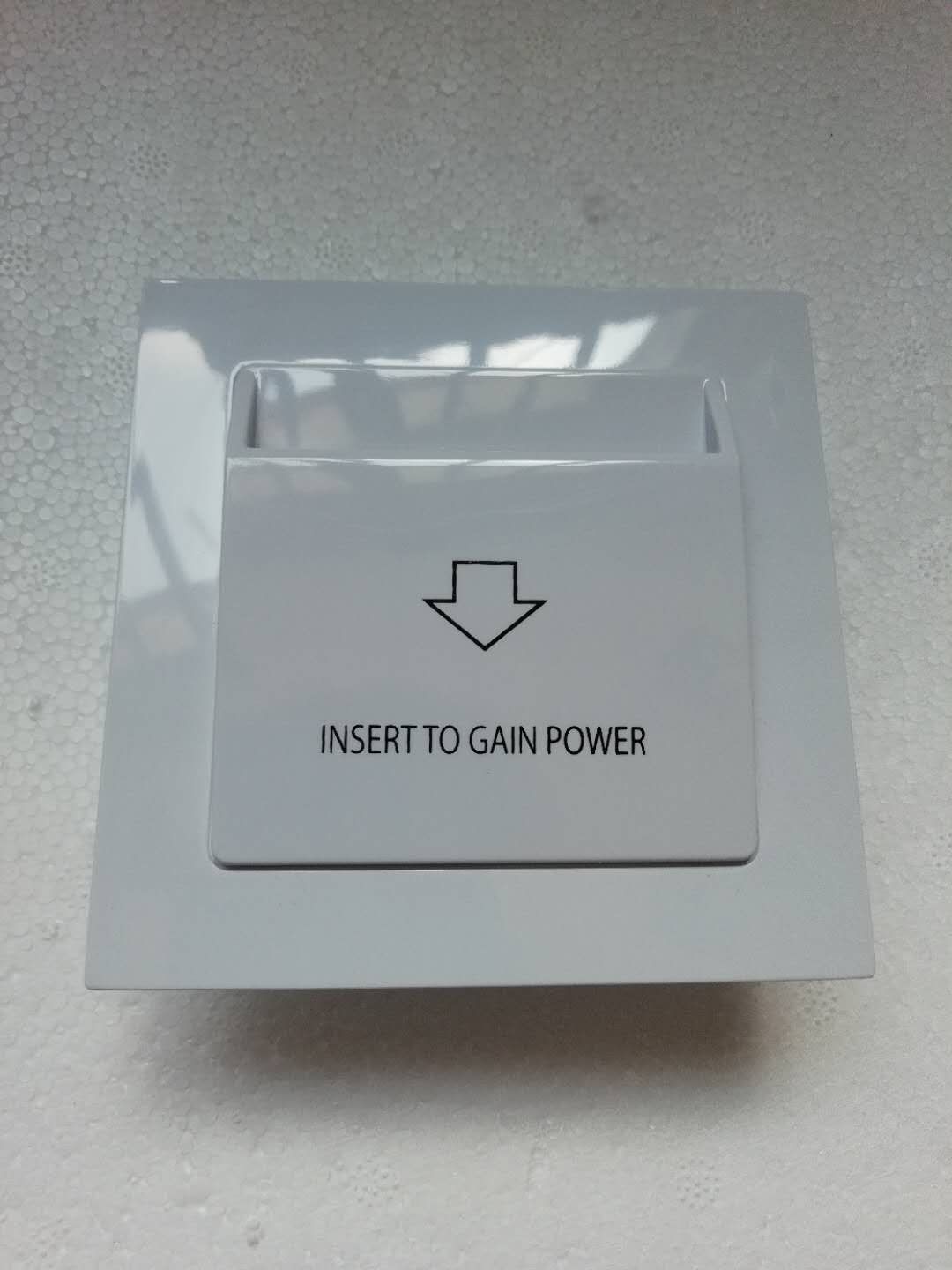 hotel key card power switch