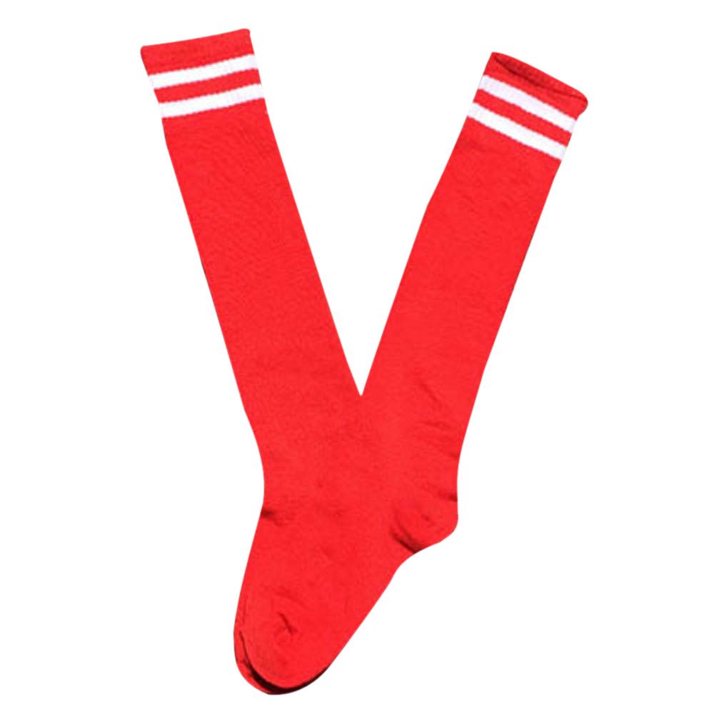 Unisex Kids Sport Football Stockings Over Knee Stripe Sock Baseball Hockey Socks