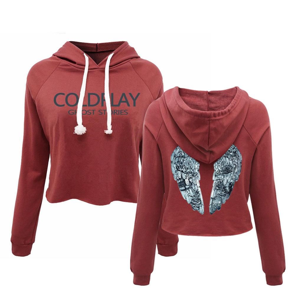 Compra Nueva Llegada Rock Band Coldplay Sudadera Con Capucha 90S Girls  Fashion Con Capucha Recortada Top Barato | Entrega Rápida Y Calidad |  Es.Dhgate