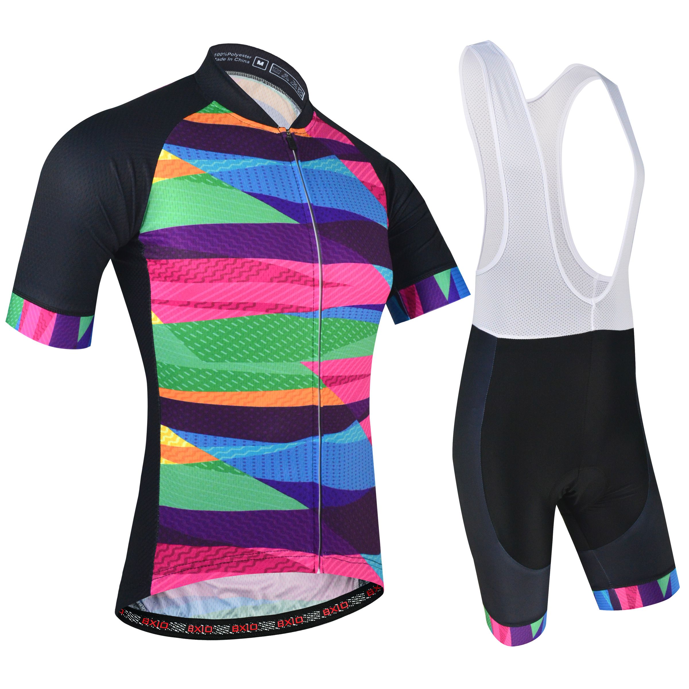 colorful cycling jerseys
