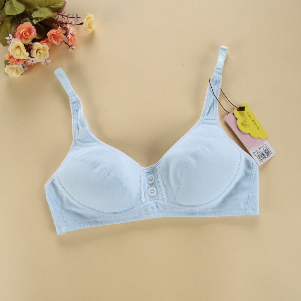Grosshandel Einzelhandel 2016 Bhs Fur Kinder Kind Bh Dunne Tasse Drahtlose Junge Madchen Bh Baumwolle Dessous Bustenhalter Teenager Unterwasche Von Hfashions 7 02 Auf De Dhgate Com Dhgate