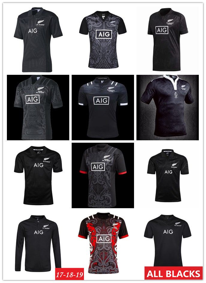 Compra Whosales Top 2018 New Zealand All Black Rugby Jersey Camiseta De  Rugby Camisetas De Fútbol Hombre S XXXL 2018 18 19 Entrenamiento Top Thai  Quality Plus 3XL Barato | Entrega Rápida Y Calidad | Es.Dhgate