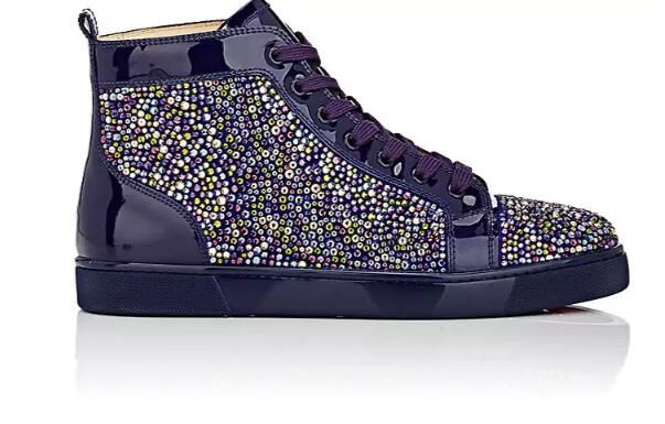 purple red bottoms mens