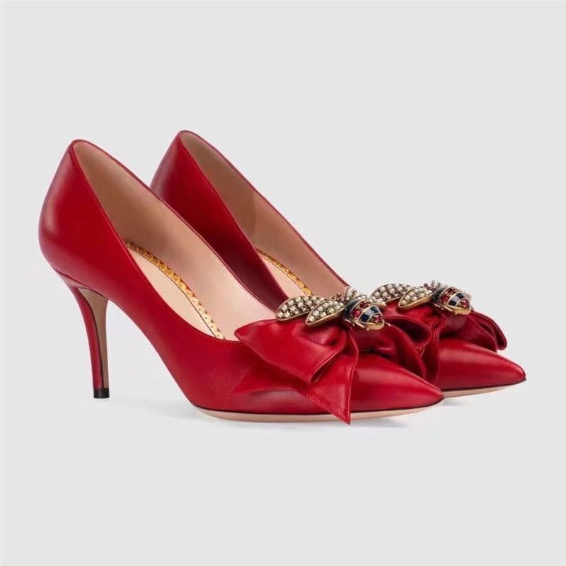 designer red heels