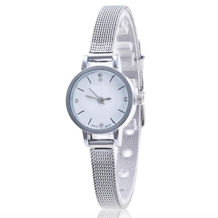 small silver womens watch