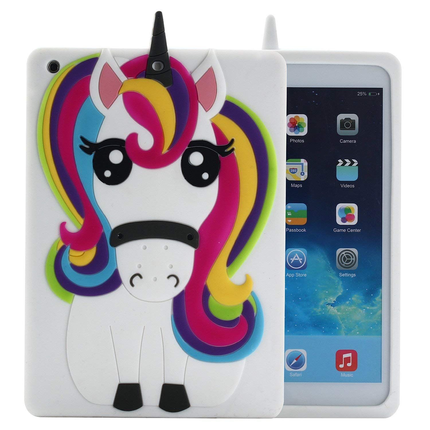 فريزر سامسونج Acheter Pas Cher IPad Case Licorne, Mignon 3D Cool Licorne Cheval ...