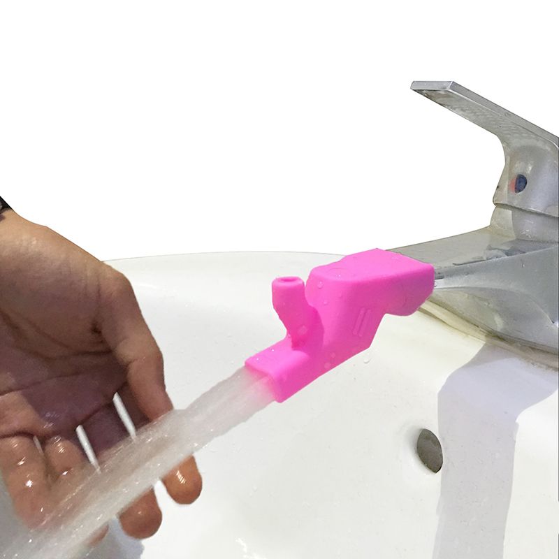 2021 Silicone Faucet Extender Toddler Kids Water Reach Faucet Rubber Hand Washing Bathroom