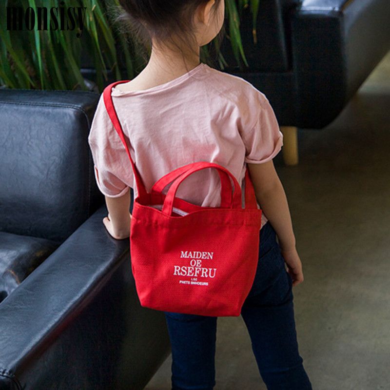 Acheter Monsisy Ete Bebe Fille Garcon Sac Shopping Toile Enfants Fourre Tout Sac A Main Mode Colore Livres Decole Voyage Sac Enfant Messenger Sac De 14 68 Du Profor Fr Dhgate Com