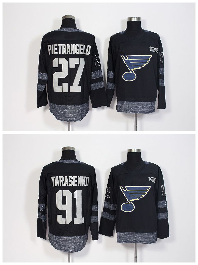 black blues jersey