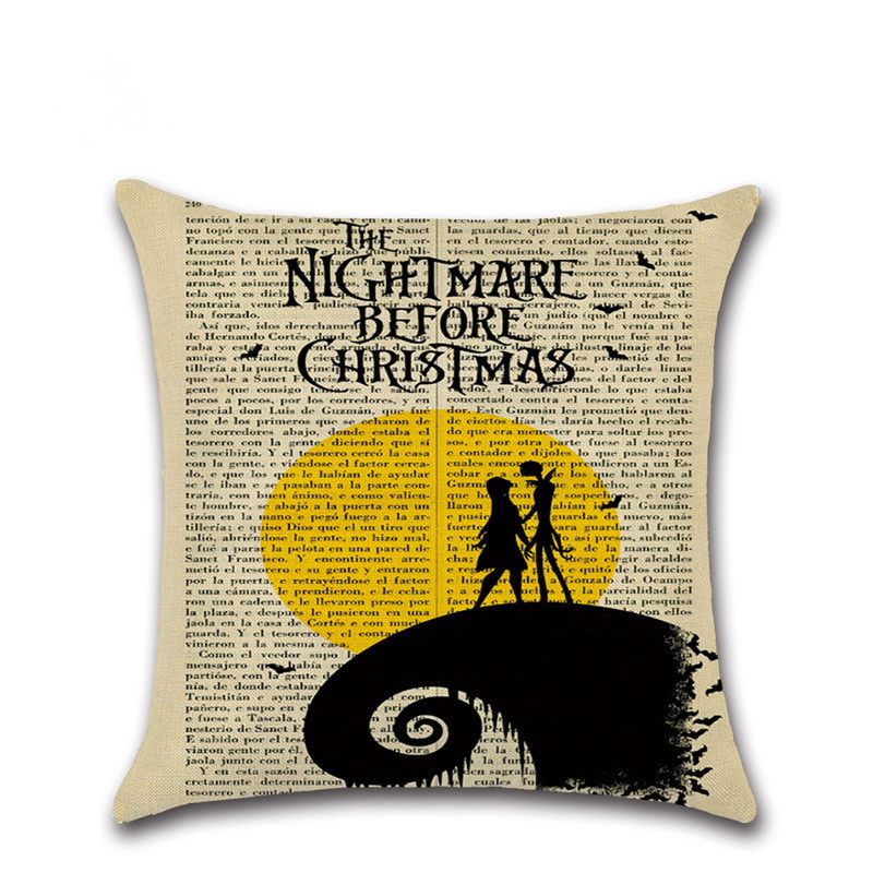 Nightmare Before Christmas Jack Personnalisé Housse De Coussin Tout Nom grand cadeau
