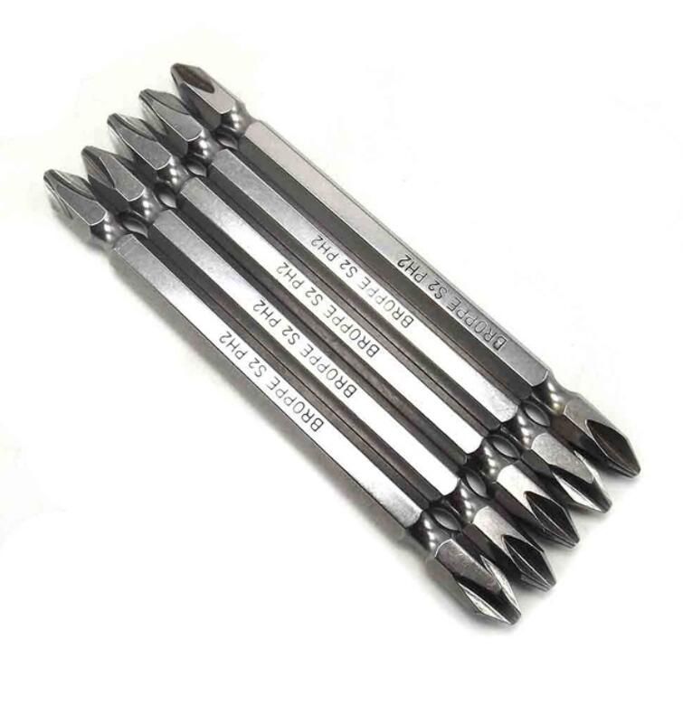Broppe 5 uds 100mm brocas de destornillador PH2 magnético an Broppe 5 uds 100mm brocas de destornillador PH2 magnético an