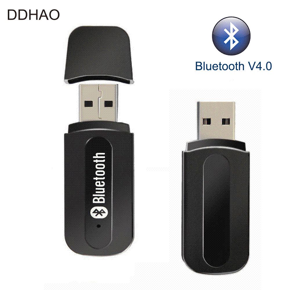 EN 1 Coche Adaptador USB V4.0 Receptor de Música de Audio Puerto de