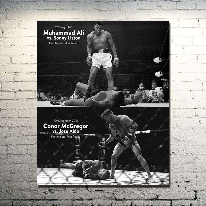 Compre Conor Mcgregor Ufc Mma Motivational Silk Poster 24x30