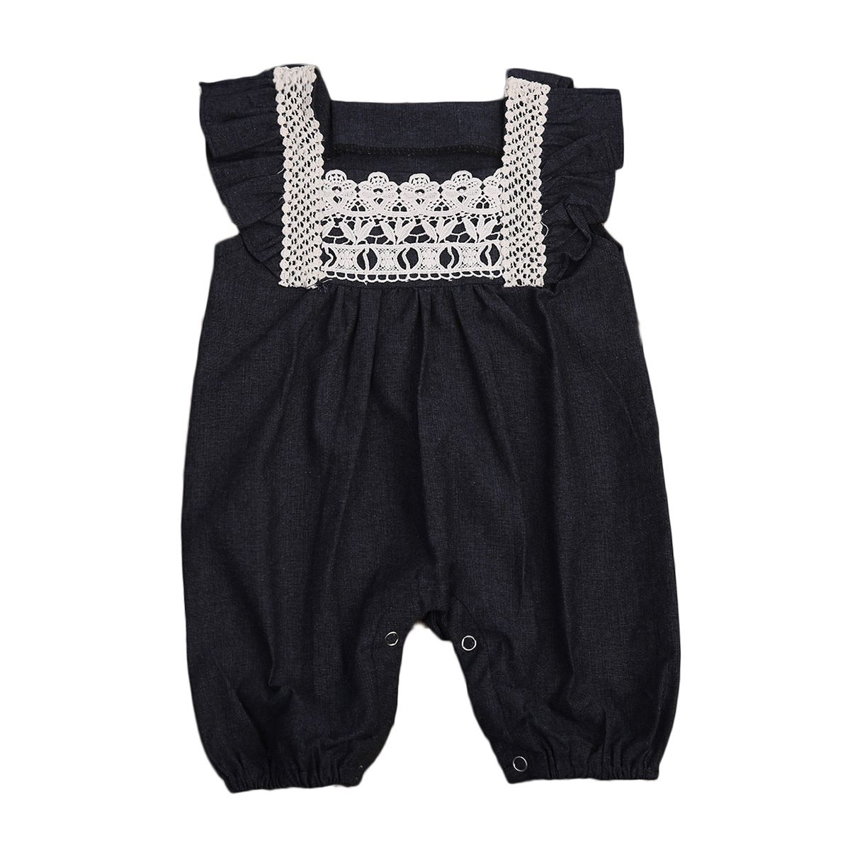 baby girl black romper