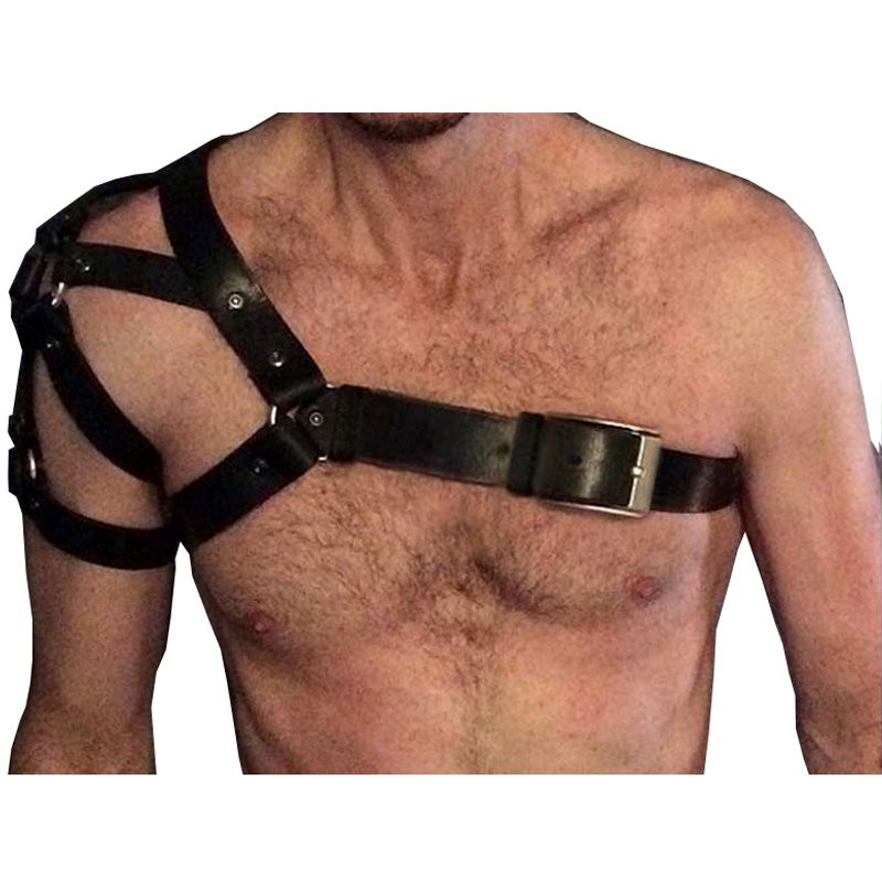 Leather Harness Men Gothic Straps Wedding Garter Punk - Mens Leather Harness Uk Leather Harness Men Gothic Straps Wedding Garter Punk - Mens Leather Harness Uk