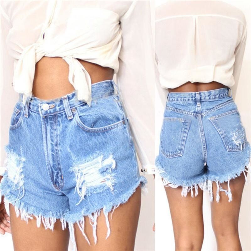 high waisted jean shorts near me