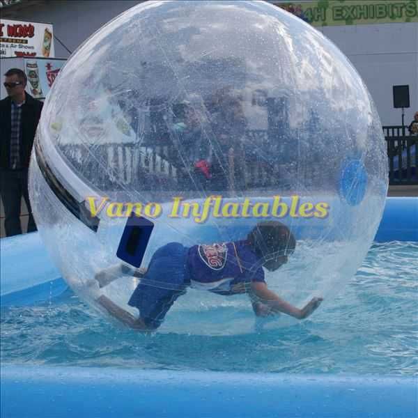 1.5M Water Walking Roll Ball Inflatable Zorb ball Germany Imported TIZIP Zipper 