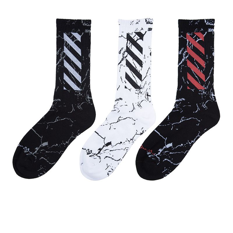 sport socks with stripes
