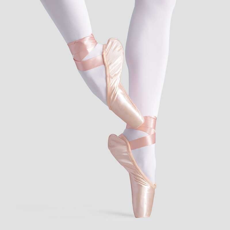 Satin Pointe Chaussures Pour Filles Et Femmes Professionnel Ballet Chaussures de danse avec 