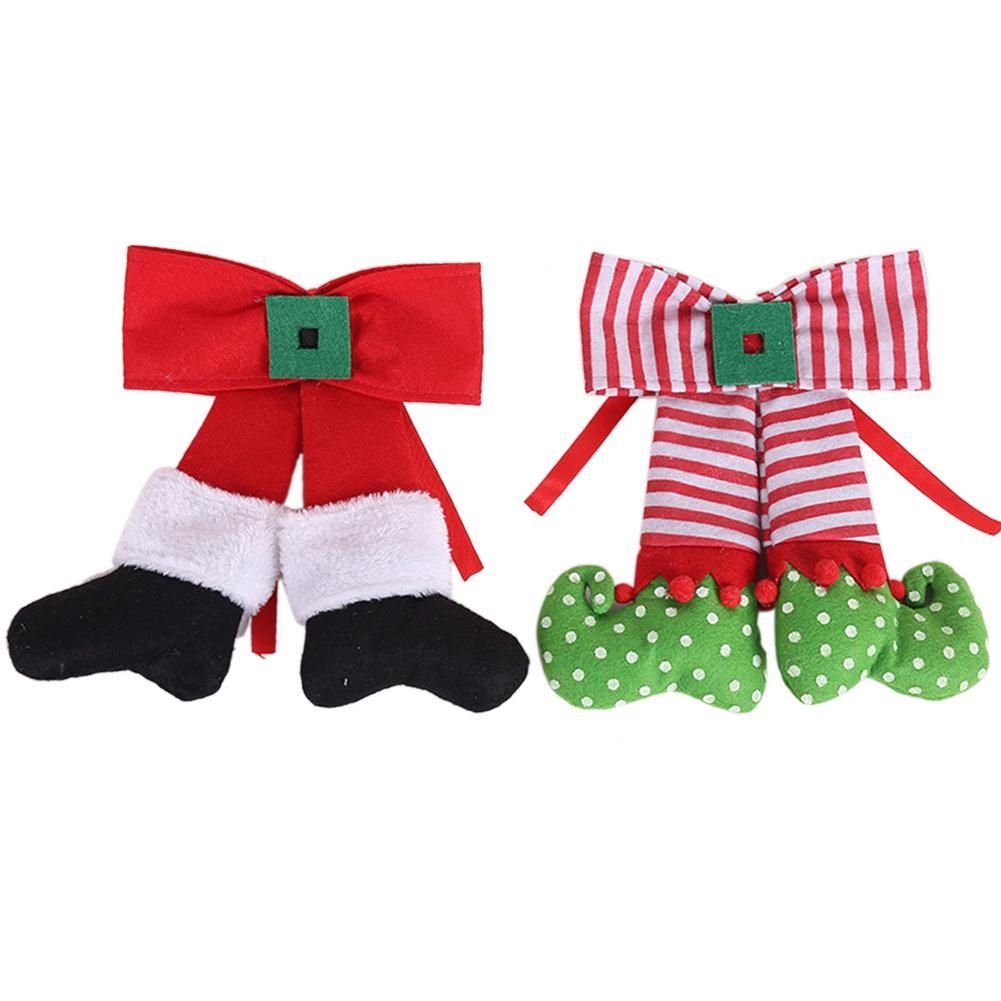 Decorazioni Natalizie Stoffa.Acquista Fiocco Di Stoffa Di Natale Decorazione Carino Elfo Albero Di Natale Bambola Porta Finestra Ornamento Appeso Bar Di Casa Centri Commerciali Y18102909 A 18 92 Dal Gou09 Dhgate Com