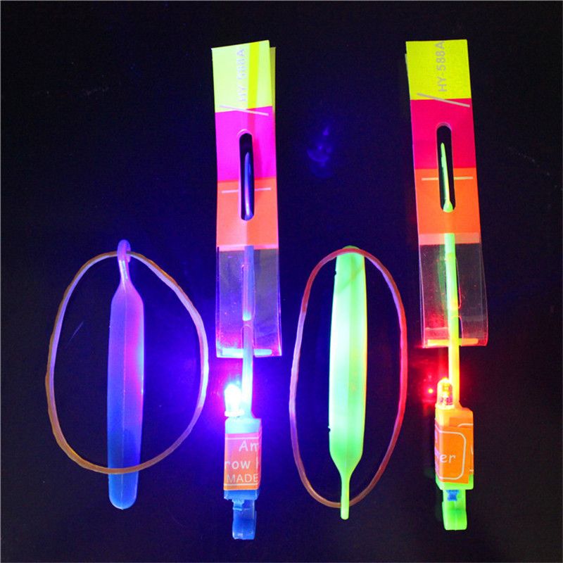 led amazing arrow flying helicopter umbrella