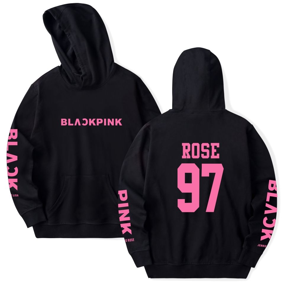 moletom blackpink rose