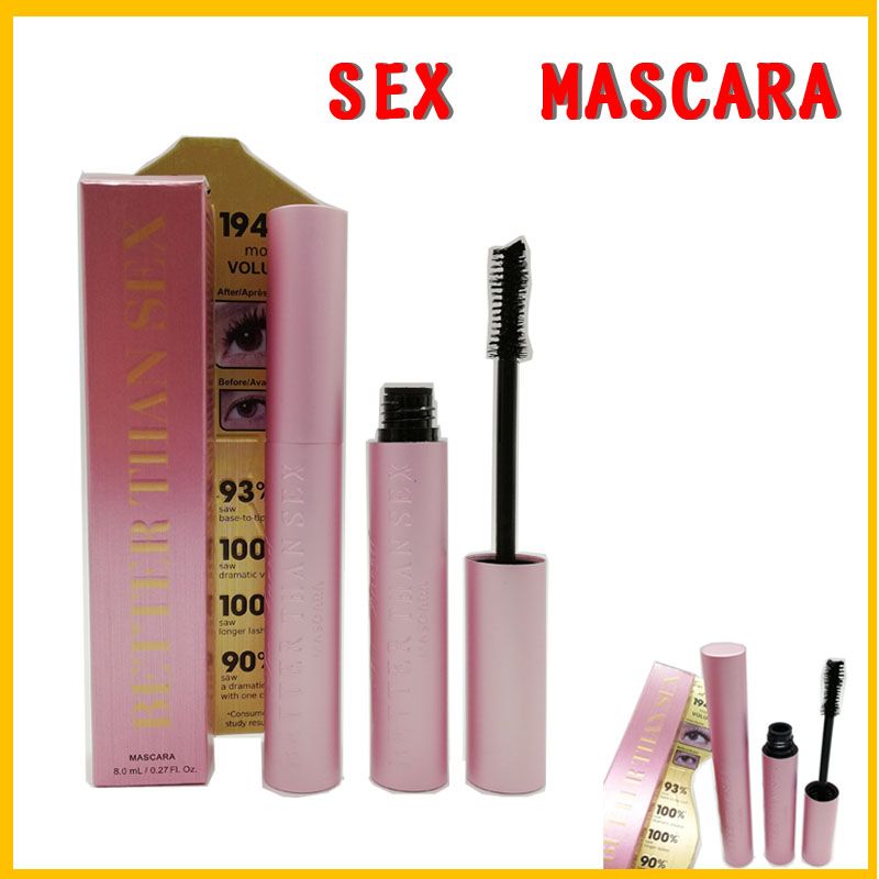 NEW Hot Sale Face Volume Mascara Better Than Sex Black Mascara TF Waterproof Elongation High