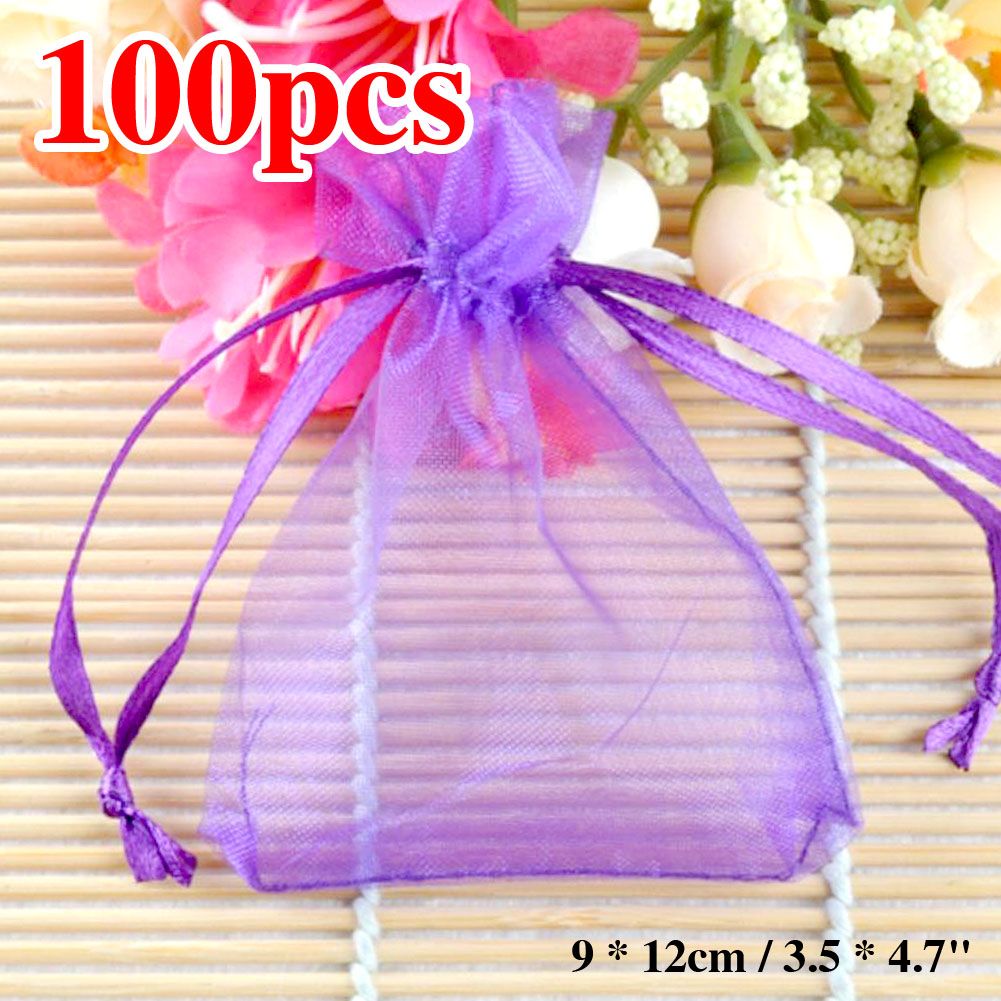organza fabric bolsas