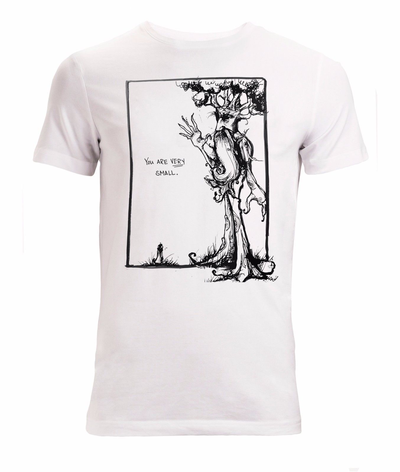 Lord Of The Rings A Hobbit And Ent Art Funny Lotr Men S Stylish T Shirt