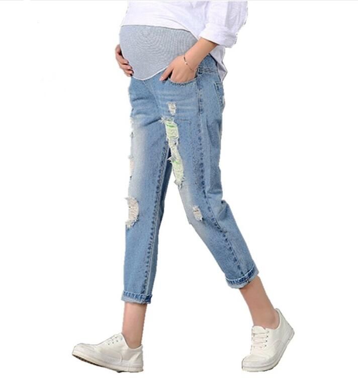 Acquistare Nuovi Jeans Di Maternità Pantaloni Le Donne Incinte Vestiti  Pantaloni Infermiera Prop Pancia Legging Gravidanza Tuta Tuta Nono  Pantaloni Economico | Consegna Veloce E Qualità | It.Dhgate