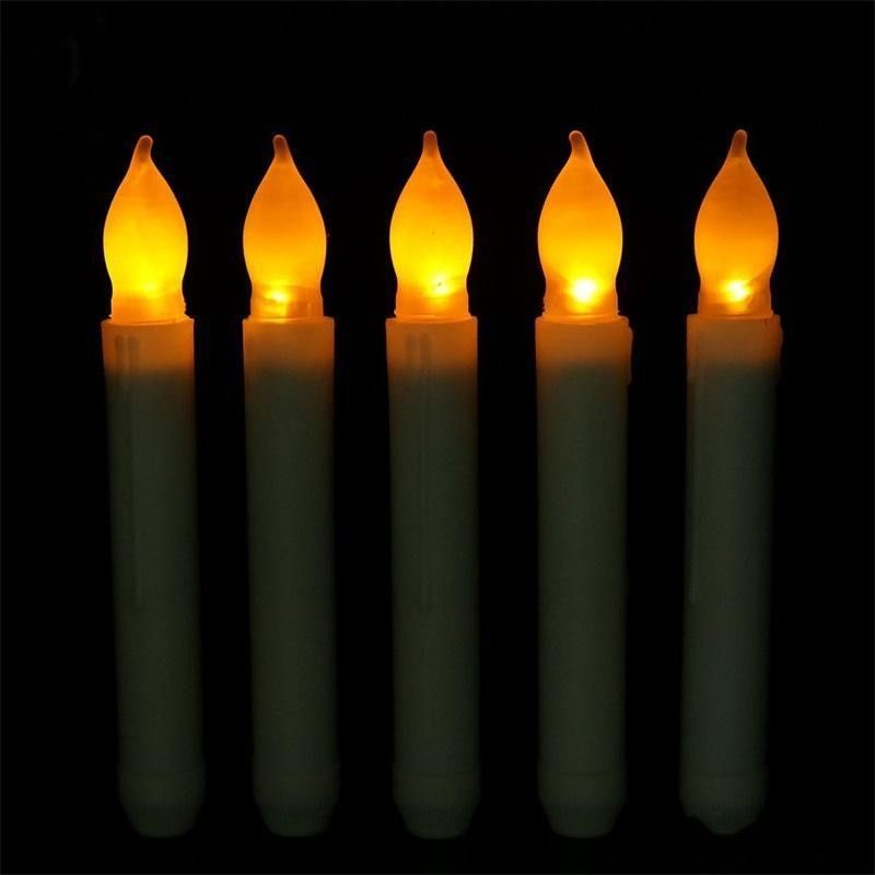 Artificial Led Candles For Wedding Birthday Party Decorations Romantic