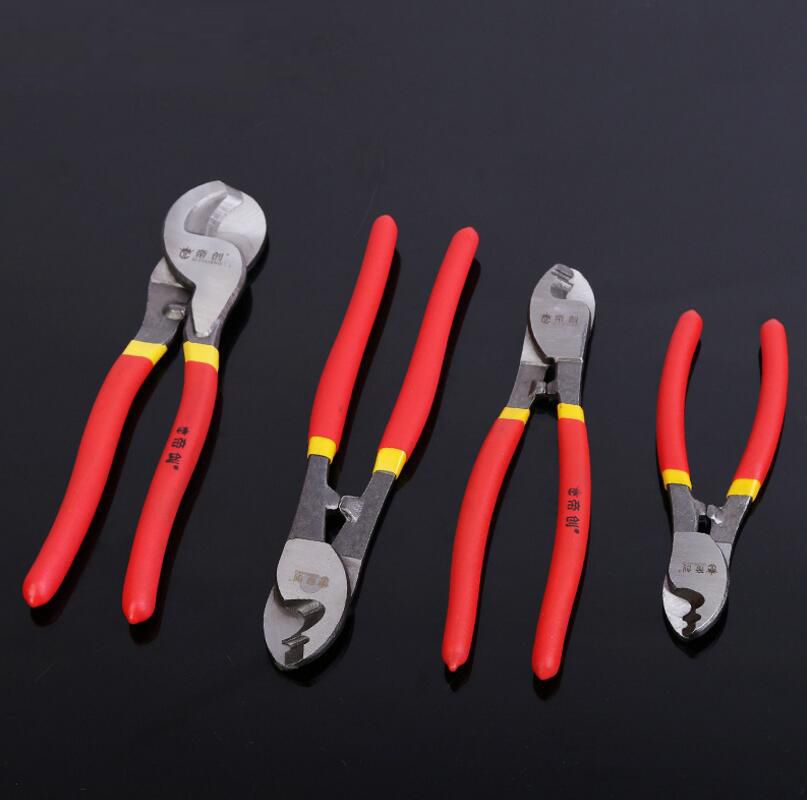 8 inch Cable Cutter Crimping Pliers Cutting Electrical Wire Stripper Electrician 