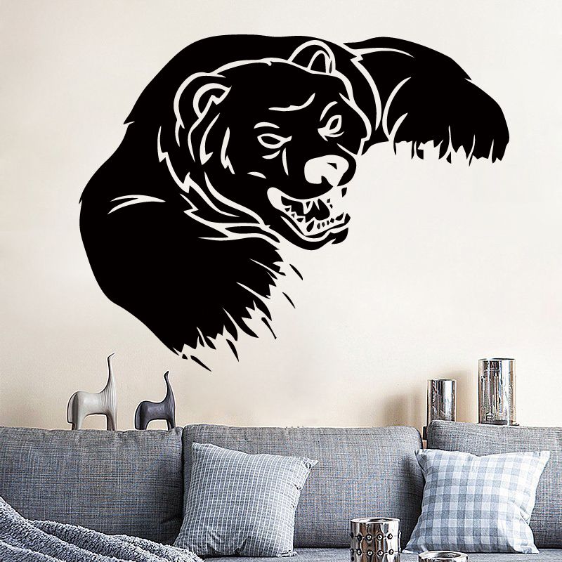 Funny Dog animal nature window wall sticker wall decal 033