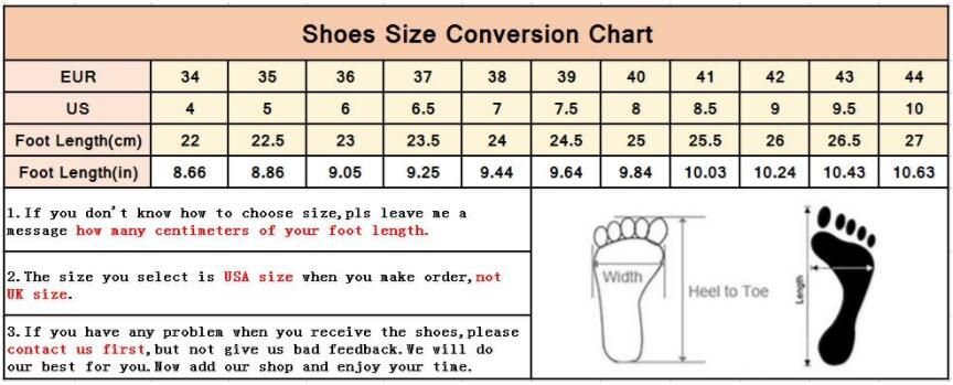 Dhgate Shoe Size Chart