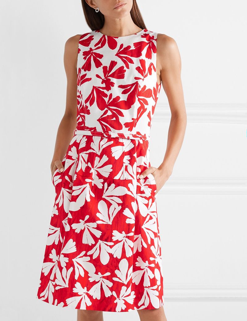 Acquistare Abito Tubino Con Stampa Floreale A Fiori Con Maniche Senza  Maniche 10K858 Economico | Consegna Veloce E Qualità | DHgate Italy