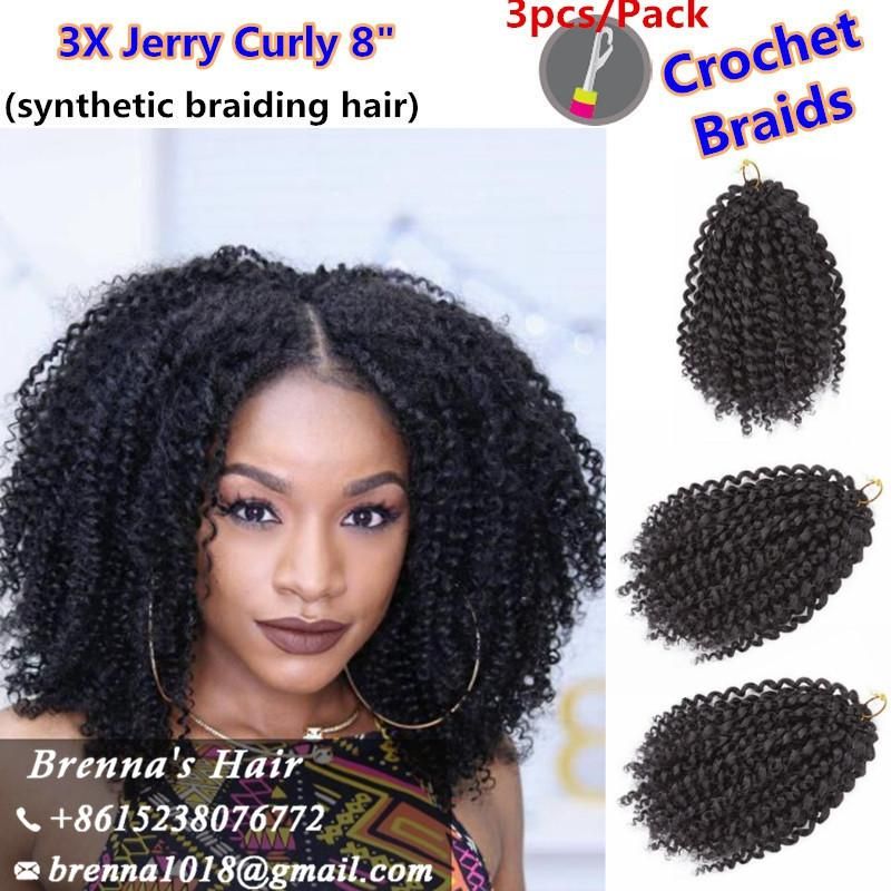 2020 Porpular Hairstyle 10inch Marley Braid Synthetic Crochet Hair