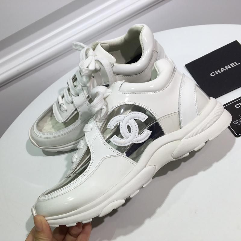 chanel pvc trainers