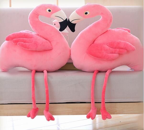 big stuffed flamingo