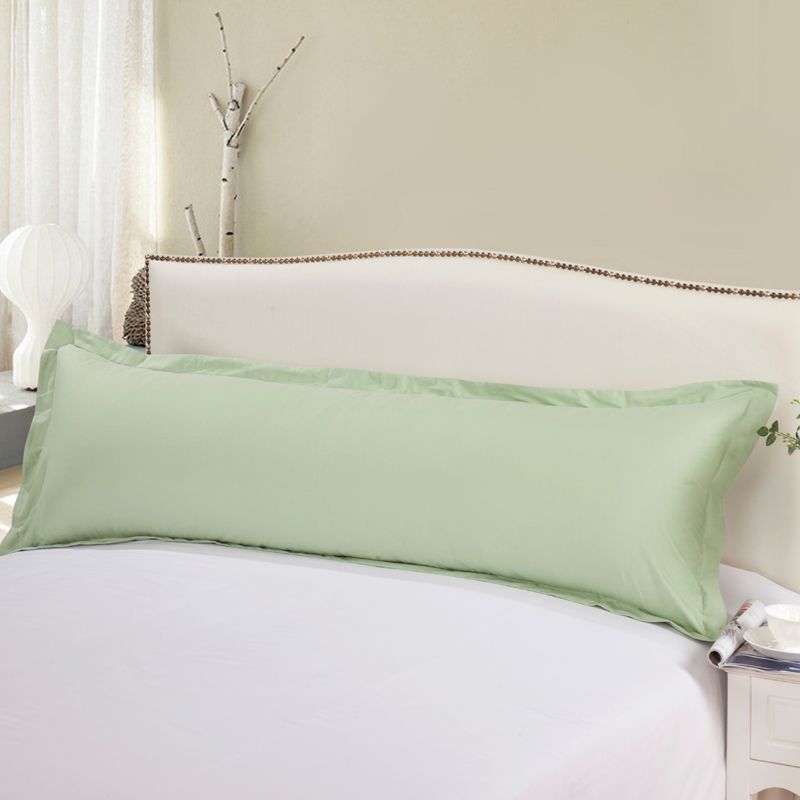 Macarons Color Long Pillowcase Soft Breathable Cotton Pillow Case