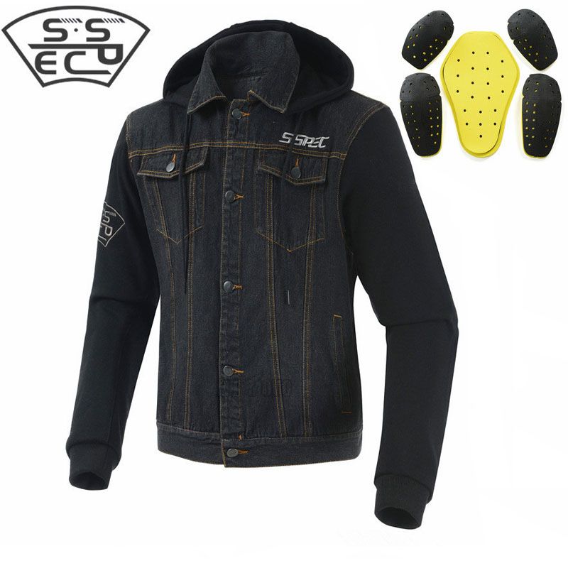 Cazadora Man's Racing Chaqueta Vaquera Casual Motocross Chaqueta Moto Con Protección Chaquetas Off-Road