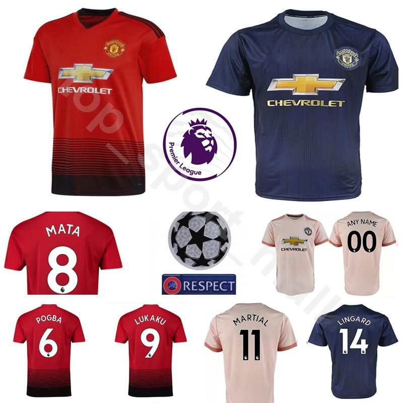 manchester united uniform 2018