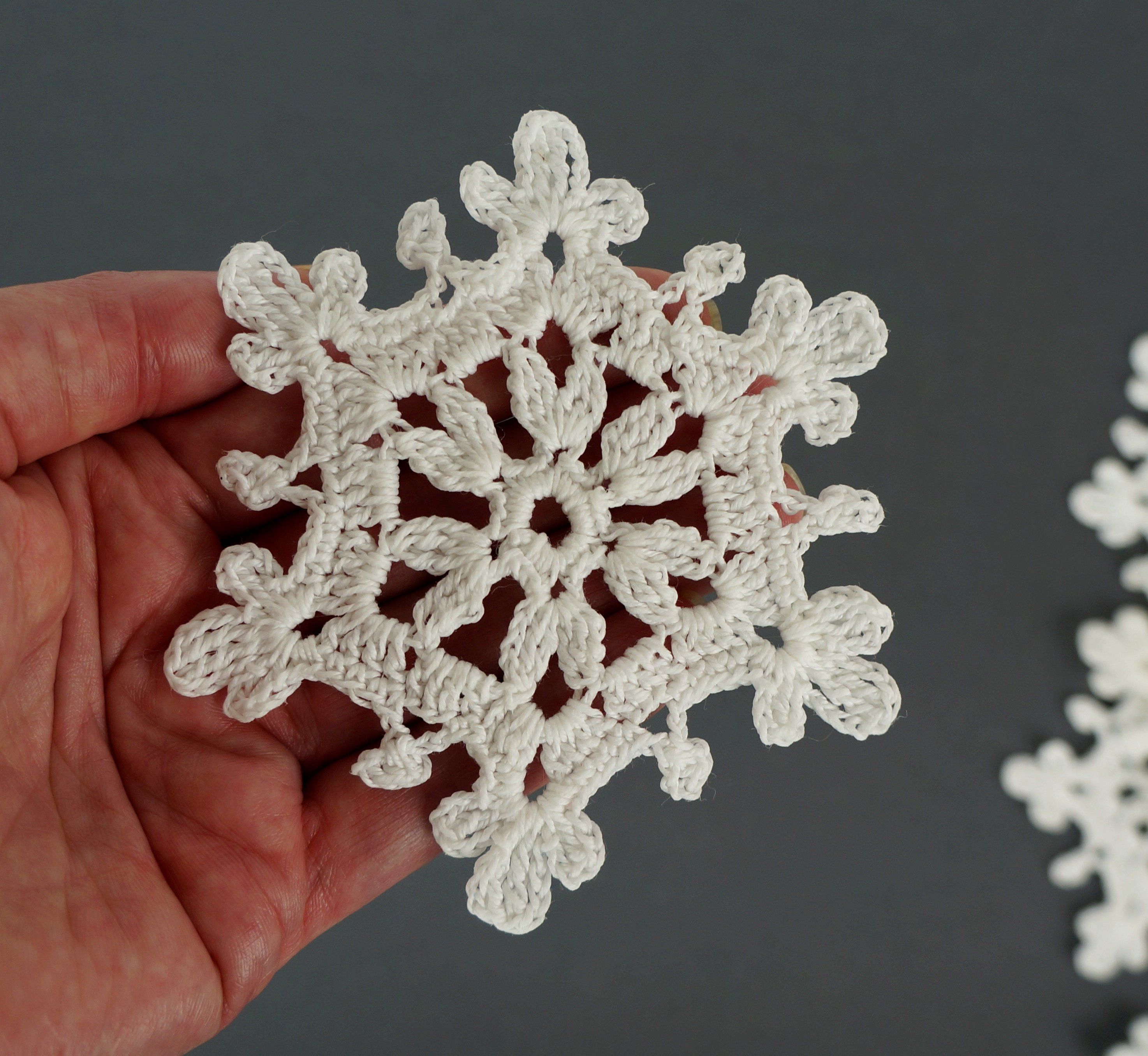 Addobbi Per Albero Di Natale Alluncinetto.Acquista Set Di Fiocchi Di Neve Alluncinetto 10 Pezzi Decorazioni Alberi Di Natale Addobbi Alberi Di Natale Decorazione Finestre Di Hanukkah A 6 16 Dal Cn1001575306 Dhgate Com