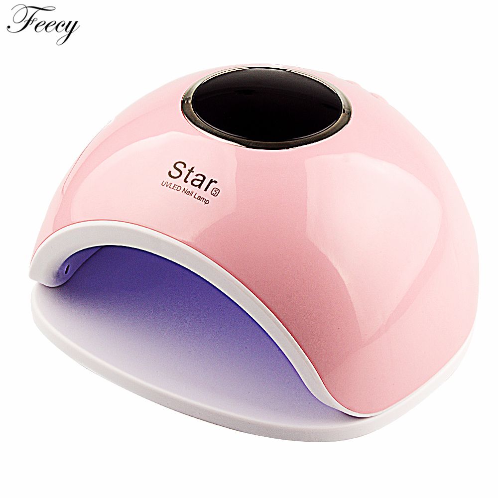 compre 72w led lampara de unas nails gel uv lampara polaca para clavos luz de curado con fondo 30s 60s pantalla lcd de temporizador lampara de hielo