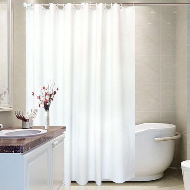 Extra Long Shower Curtain Liner Hotel Quality Mildew Resistant White Tall Spa Bathroom Curtains From Great Life 10 99 Dhgate Israel Extra Long Shower Curtain Liner Hotel, Extra Short Shower Curtain Liner