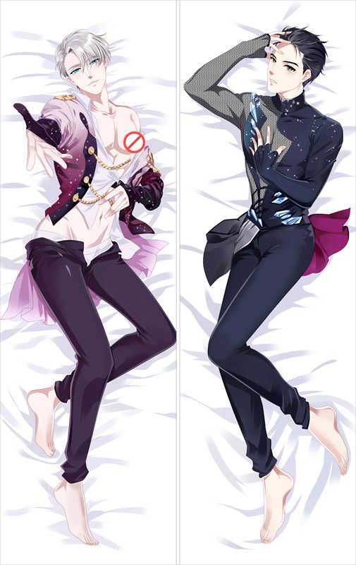 Yuri on Ice Plisetsky Dakimakura Anime Girl Hugging Body Pillow Case Cover 59"