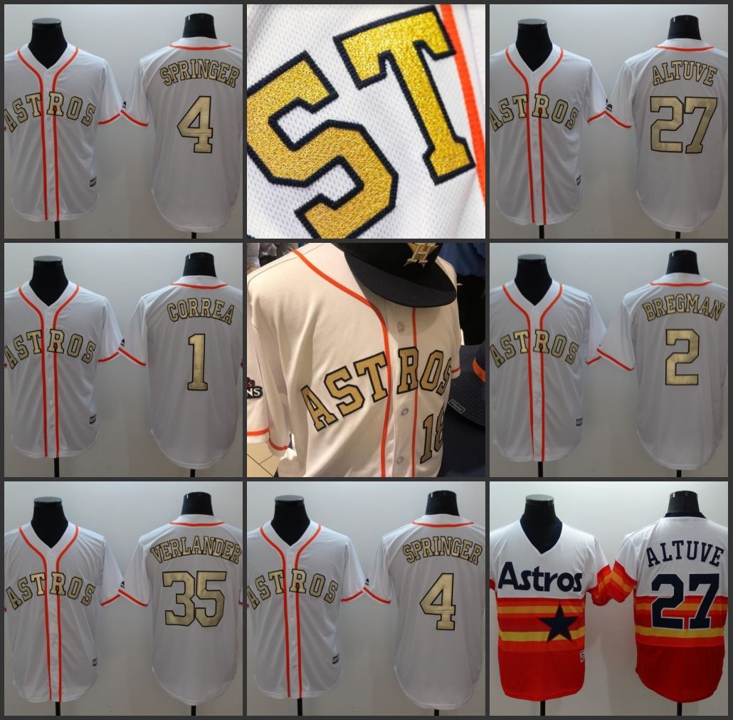 houston astros championship jersey