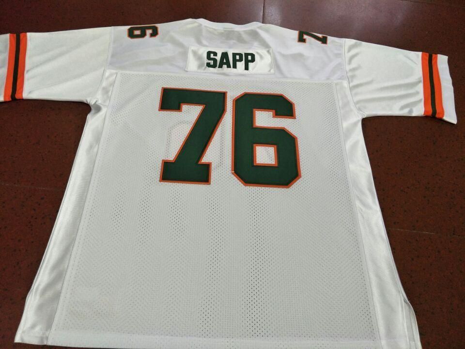 warren sapp miami hurricanes jersey