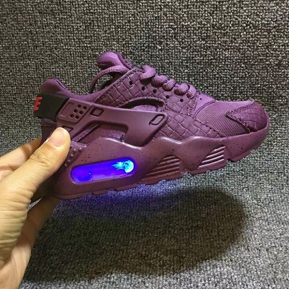 purple huaraches kids