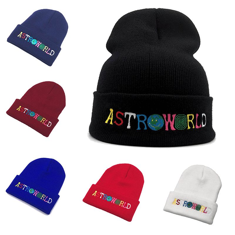 2018 New Travis Scott Knitted Cold Hat 